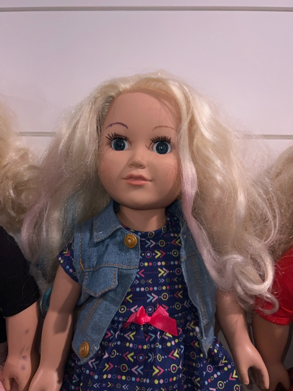 Set of 3 Blonde 18” Doll’s, 2 Cititoy and 1 Our Generation - Picture 4 of 16
